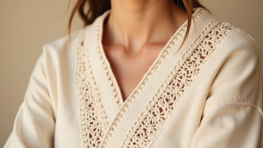 Détail de tissus en fibres naturelles tressées avec motifs géométriques bohèmes